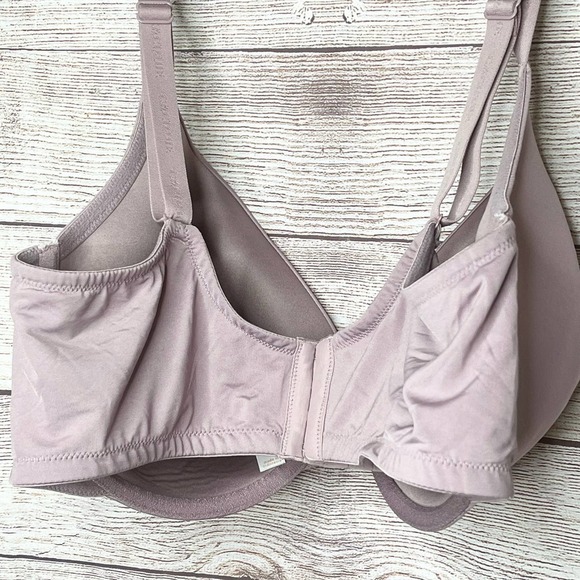Lane Bryant Cacique Purple Lightly Lined T-Shirt Bra - Picture 5 of 5